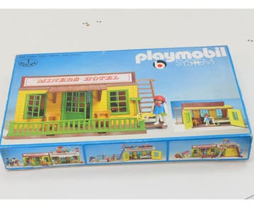 Playmobil 3426 Miners Hotel compleet OVP #9948 (grootspoor), Kinderen en Baby's, Ophalen of Verzenden, Gebruikt, Overige typen