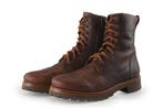 Panama Jack Veterboots in maat 40 Bruin, Kleding | Dames, Schoenen, Bruin, Verzenden, Overige typen, Zo goed als nieuw