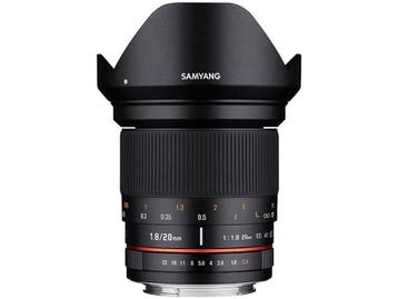 Samyang 20mm F1.8 ED AS UMC - Ultragroothoekobjectief -, Verzenden, Zo goed als nieuw