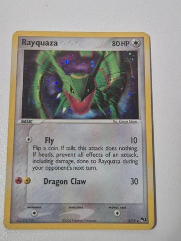 Pokémon - 1 Card - Rayquaza 3/17 Foil - Various sets, Nieuw