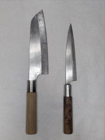 Keukenmes - Staal, Hout - Japan - Traditioneel Japans
