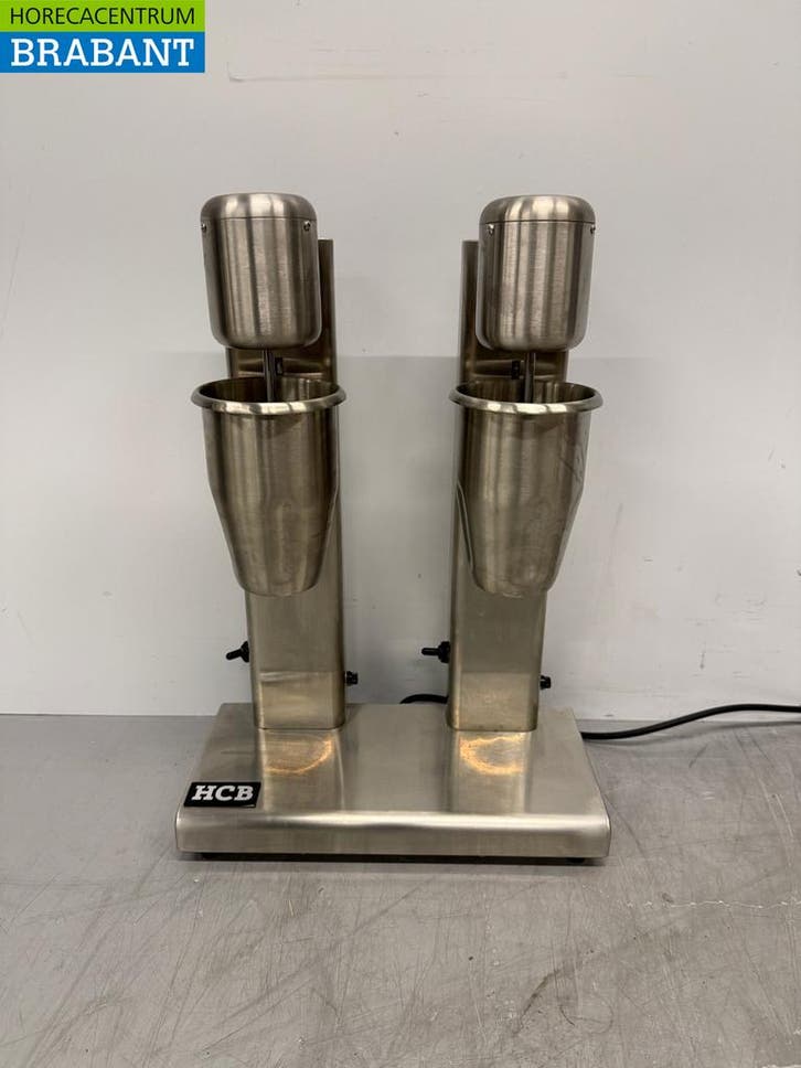 RVS Dubbele Milkshaker Milk shaker Milkshakemixer 2 x 750 ml, Zakelijke goederen, Horeca | Keukenapparatuur, Nieuw zonder verpakking