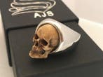 Handgemaakt Memento Mori 3D Vrijmetselaars Schedel- en