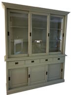 Buffetkast Engels groen - groen Jubbega 180cm, Huis en Inrichting, Kasten | Buffetkasten, Ophalen of Verzenden, Nieuw