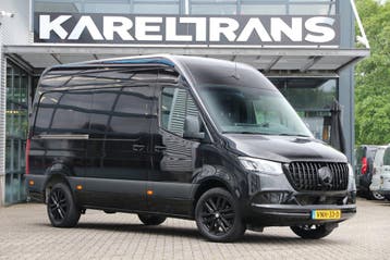 Zakelijke Lease |  Mercedes-Benz Sprinter 317 CDI, Automaat, Stof, Gebruikt, Zwart