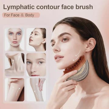 Lymfatische Contour Gezichtsbruis - Ergonomische Massage Too, Verzenden, Nieuw