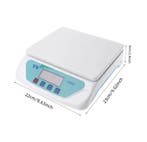 Digitale Keukenweegschaal 30kg 1g Nauwkeurig LCD, Verzenden, Nieuw