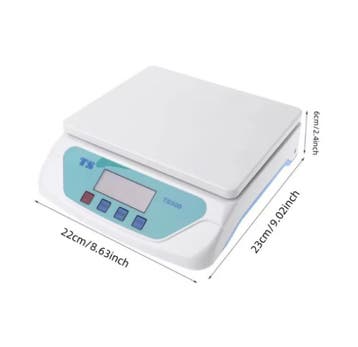 Digitale Keukenweegschaal 30kg 1g Nauwkeurig LCD, Verzenden, Nieuw