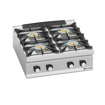GGM Gastro | Gasfornuis tafelmodel - Paolo 900 - 800x900mm -, Verzenden
