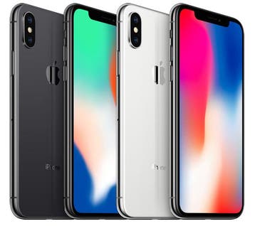 Nieuwstaat Apple iPhone X 10 64GB zwart (model 2017) + 12, Telecommunicatie, Mobiele telefoons | Apple iPhone, Ophalen of Verzenden