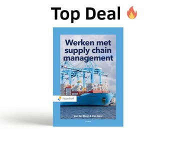 Werken met supply chain management, 9789001593537, Boeken, Verzenden, Zo goed als nieuw