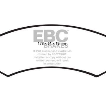 EBC 06-09 Chrysler Aspen 4.7 Extra Duty Front Brake Pads, Ophalen of Verzenden, Nieuw