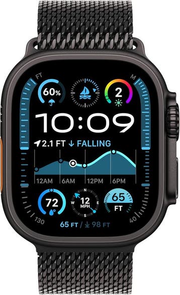 Apple - Watch Ultra 2 - LTE 49mm - Milanese Loop M - Tita..., Verzenden, Nieuw