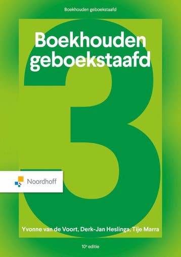 Boekhouden Geboekstaafd 3   10e editie 9789001051549, Boeken, Verzenden, Zo goed als nieuw