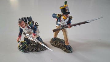 King & Country - Tinnen soldaat - NA279 Fr. V Advancing, Nieuw