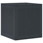 vidaXL Opbergbox met opslag Antraciet 55 x 53 x 57 cm, Verzenden, Nieuw