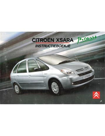 2004 CITROEN XSARA PICASSO INSTRUCTIEBOEKJE NEDERLANDS, Auto diversen, Handleidingen en Instructieboekjes