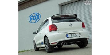 FOX VW Polo 6R - WRC einddemper 63.5mm - 2x90 type 16, Verzenden, Nieuw