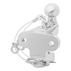 ProPlus Gecombineerde trekhaakkogel - Ø 50 mm - Zilver -..., Ophalen of Verzenden, Nieuw