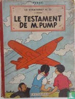 Jo, Suus en Jokko - Le Testament de M.Pump - 1951, Boeken, Stripboeken, Eén stripboek, Verzenden, Gelezen, Remi, Georges.