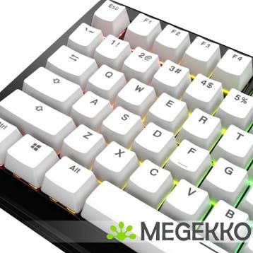 Glorious GPBT Basics Keycaps Classic White - US, Verzenden, Nieuw, Glorious
