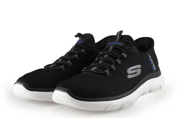 Skechers Instappers in maat 39 Zwart, Skechers, Verzenden, Zo goed als nieuw, Instappers