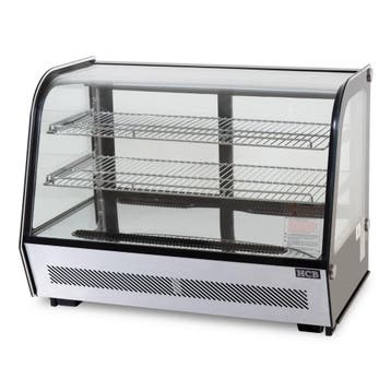 HCB Luxe koelvitrine - 160 liter - 230V - RVS, Verzenden, Nieuw in verpakking