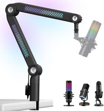 RGB Microfoonarm - Universeel | Retourdeal 40% Korting, Ophalen of Verzenden, Zo goed als nieuw, Overige instrumenten