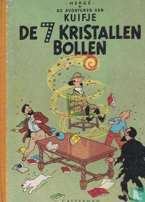 Kuifje - De 7 kristallen bollen - 1956, Boeken, Eén stripboek, Verzenden, Gelezen, Remi, Georges.