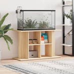 vidaXL Aquariumstandaard Sonoma Eiken 100x40x60 cm Bewerkt, Dieren en Toebehoren, Verzenden, Nieuw