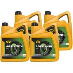 Kroon Olie aanbieding: 4 x Agrisynth MSP 10W40 5L, Verzenden