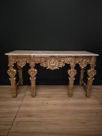 Wandtafel - Hout, Marmer