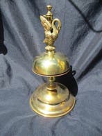 Servicebel - Clochette de table, Statuette Cygne Bronze
