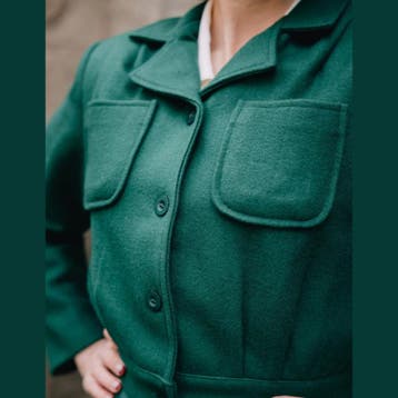 Utility Jacket in Hampton Green, Verzenden, Nieuw