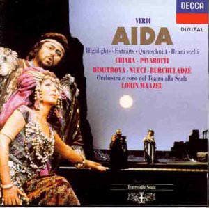 cd - Luciano Pavarotti - Aida, Verzenden, Zo goed als nieuw