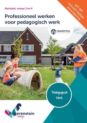 Professioneel werken voor pedagogisch werk nie 9789037262711, Boeken, Studieboeken en Cursussen, Verzenden, Zo goed als nieuw