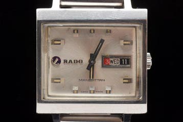 Rado - Manhattan - Zonder minimumprijs - 11815-1 - Heren -, Nieuw