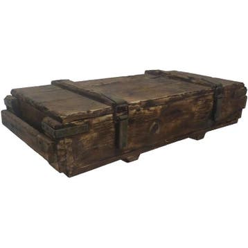 Oude Opbergkist, Oude Speelgoedkist, Vintage, Brocante, Hout, Minder dan 50 cm, 100 tot 150 cm, Ophalen of Verzenden, Minder dan 50 cm