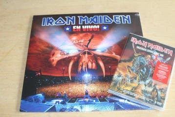 Iron Maiden - En Vivo! - Live in Chile 3LP + Maiden England, Nieuw in verpakking