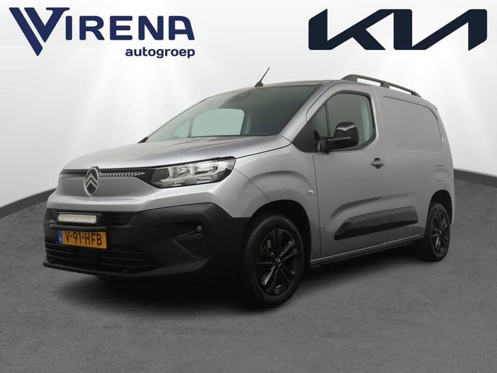 Citroën Berlingo 1.5 BlueHDi 130 EAT8 S&S L1, Auto's, Bestelauto's, Dealer onderhouden, Lease, Zwart, Automaat, Overige kleuren