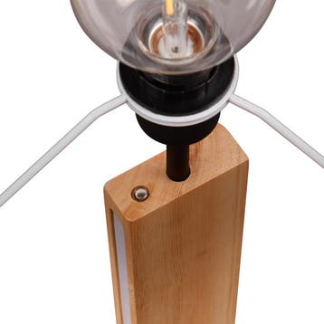 LED Vloerlamp - Trion Hula - E27 Fitting - Rond - Dimbaar -, Ophalen of Verzenden, Nieuw, Metaal, Overige fittingen