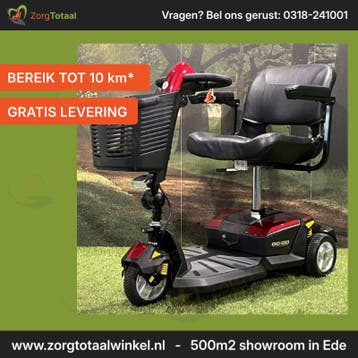 Scootmobiel - Pride Gogo LX, Avantgarde ET2 3-wiel | Incl .., Ophalen of Verzenden, Gebruikt, Pride
