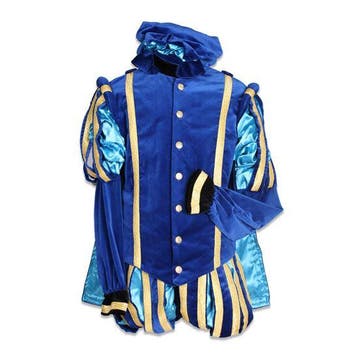 Piet Polyester Granada Luxe Blauw-Turq - XXL, Verzenden, Nieuw