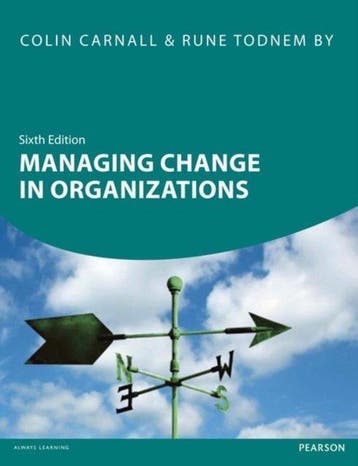Managing Change in Organizations 6th edn - Carnall Colin, Verzenden, Zo goed als nieuw, Carnall Colin