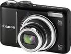 Canon PowerShot A2100 IS Digitale Compact Camera - Zwart (In, Verzenden, Zo goed als nieuw