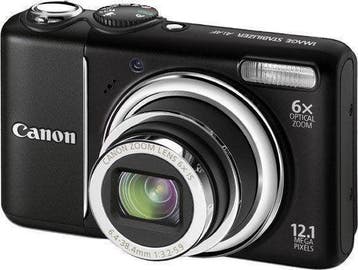 Canon PowerShot A2100 IS Digitale Compact Camera - Zwart (In, Verzenden, Zo goed als nieuw