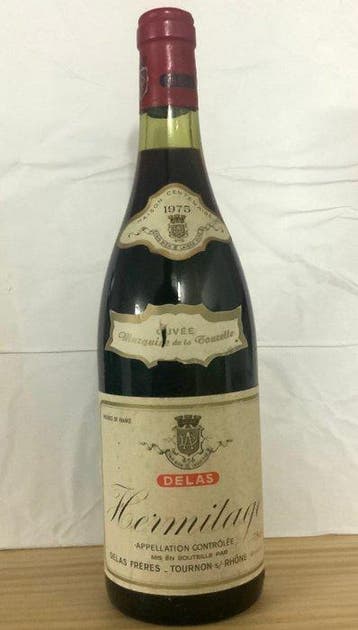 1975 Delas, Cuvèe Marquis de la Tourette’ - Hermitage, Nieuw