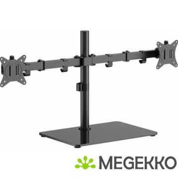 Gembird MS-D2ST-01 flat panel bureau steun 81,3 cm (32 ), Verzenden, Nieuw, Gembird