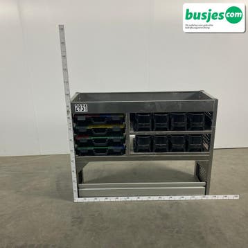 Aluca bedrijfswageninrichting 1255x420x950mm (2931), Ophalen of Verzenden