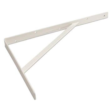 Plankdrager BEAM met schoor 255x395 mm staal wit gelakt, Verzenden, Nieuw